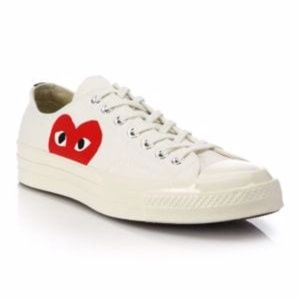Comme De Garçons peek-a-boo converse sneakers